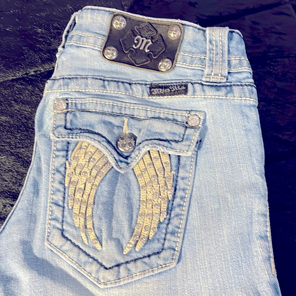 Miss Me Skinny Jeans. Sz 28. Skinny